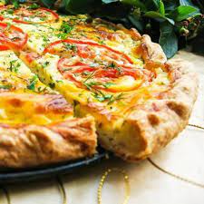 quiche tomates-mozza-basilic - 2 pers. (400g)